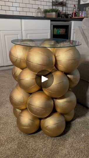 280K views · 42K reactions | DIY Basketball Side Table 🧠💡🏀 #MotivatedByMylan | Mylan 🧠💡🤷🏽‍♂️ | 21 Savage · redrum Diy Basketball, 21 Savage, Side Table, Diy Projects, Basketball