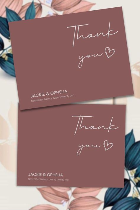 Digital Thank You Cards, Thank You Card Printable Free, Thank You Card Design Template, Thankyoucard Design Business, Business Thank You Cards Design Ideas, Thank You Card Design Ideas, Thank You Card Design Aesthetic, Thankyoucard Design, Thank You For Your Order