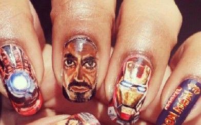 Iron Man Nails, Quotev Quizzes, Avengers Nails, Marvel Nails, Man Nails, Chipped Nail Polish, Nail It, Cute Nail Art Designs, Nail Pictures