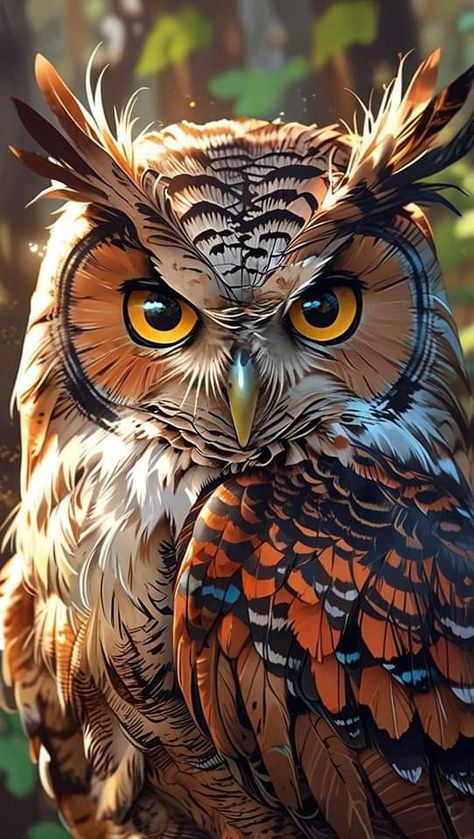 Regard Animal, Owl Photography, Owl Artwork, Owl Images, Owl Wallpaper, Animal Illustration Art, Spirit Animal Art, Up Tattoo, Animal Portraits Art