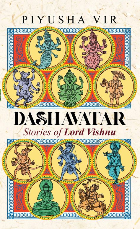 Dashavatar : Stories of Lord Vishnu : Vishnu Dashavatar Art, Vishnu Dashavatar, Darwin Theory, Mythology Books, Hindi Books, Theory Of Evolution, Beginning Writing, Lord Vishnu, Save Earth