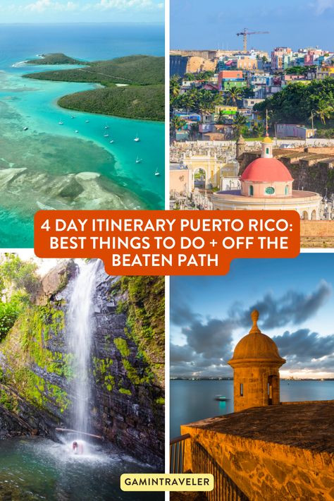 Puerto Rico Itinerary, Old San Juan, Off The Beaten Path, Time Travel, Puerto Rico, Travel Tips, Road Trip, Things To Do, United States