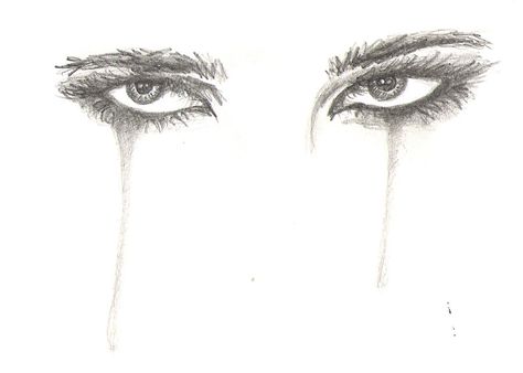 drawings+of+eyes | Teary Eyes by ~fiendofme on deviantART How To Draw Teary Eyes, Teary Eyes Drawing Sketches, Teary Eyes Reference, Teary Eye Drawing, Drawings Of Eyes, Eye Images, Tears In Eyes, Drawing Styles, Lovers Eyes