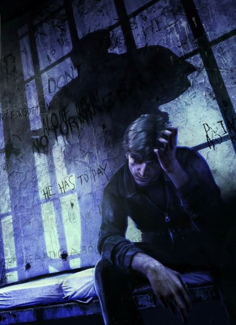 Murphy Pendleton, Silent Hill Downpour, Silent Hill Game, Silent Hill Art, Winter King, Concept Poster, Silent Hill 2, Uss Enterprise Star Trek, Firefly Serenity