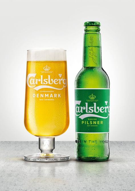 Carlsberg Major Global Rebrand on Packaging of the World - Creative Package Design Gallery Pop Drink, Glassware Design, Identity System, Studio Creative, Beer Brands, Beer Packaging, Wine Packaging, Food Packaging Design, Coffee Packaging