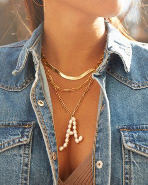 Check out this look I found on LIKEtoKNOW.it http://liketk.it/2Q6fA  Download the LIKEtoKNOW.it app to see! Affordable Boutique Clothing, Bread Maker Recipes, Necklaces Ideas, Pearl Letters, Outfits To Buy, Lehenga Red, Alphabet Necklace, Pearl Statement Necklace, Bridal Lehenga Red