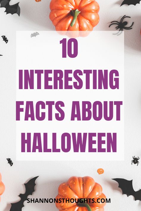 Halloween is one of the biggest holiday for both kids and adults. There is so much history behind the costumes and traditions that it can be fun to learn all the cool Halloween facts. So if you want to wow at the next Halloween party check out these cool Halloween facts. #halloweenfacts #halloween Facts About Halloween, Halloween Facts History, Halloween History For Kids, History Of Halloween For Kids, History Of Halloween, Why Is Halloween Celebrated, Halloween Facts For Kids, Halloween Fun Facts, Easy Halloween Costumes For Women