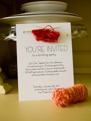 How to Host a Knitting Party | Stillwater Living Magazine Knitting Party Invitation, Knitting Party Ideas, Knitting Party, Crochet Party, Knitting Humor, Living Magazine, Knitted Wit, Bitty Baby, Mary Kate