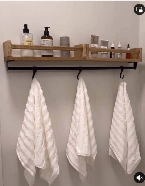 Ikea Hack Bathroom, Ikea Shelf Hack, The Bathroom Ideas, Ikea Bekvam, Ikea Items, Small House Organization, Ikea Stuff, Ikea Shelf, Kitchen Storage And Organization