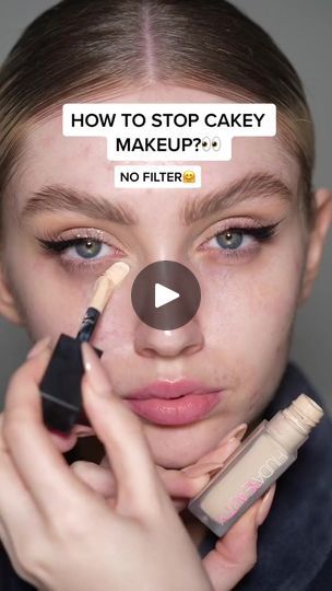 472K views · 7.7K reactions | HOW TO STOP CAKEY MAKEUP! Inspo @Chloe Morello 💖 #cakeymakeup #makeuptips #makeuphacks #makeup #makeupvideo #makeupchallenge #makeuptechnique #nofilter #makeuproutine #basemakeup #foundationroutine | Tips Makeup Chloe Morello, Cakey Makeup, Foundation Routine, Makeup Challenges, Makeup Techniques, Makeup Base, Makeup Videos, Makeup Inspo, Makeup Routine