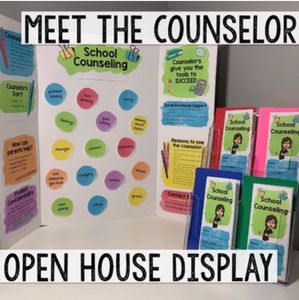 Counselors and school staff can use these open house materials to help students, parents, and guardians prepare for the new school year. 

Find helpful tips, advice, and resources on everything from registering for classes to making the most of your time at Meet The Counselor Elementary Open House, Meet The Counselor Middle School, School Counselor Open House Ideas, Elementary School Counselor Office, Meet The School Counselor, Guidance Counselor Office, Open House Display, Meet The Counselor, Open House Kit