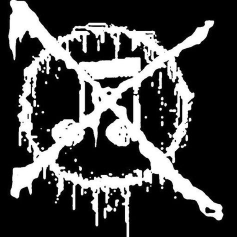 Noise Not Music Logo, Grindcore Wallpaper, Grindcore Tattoo, Grindcore Patches, Grindcore Art, Grindcore Logo, Grindcore Aesthetic, Not Music, Punk Symbols