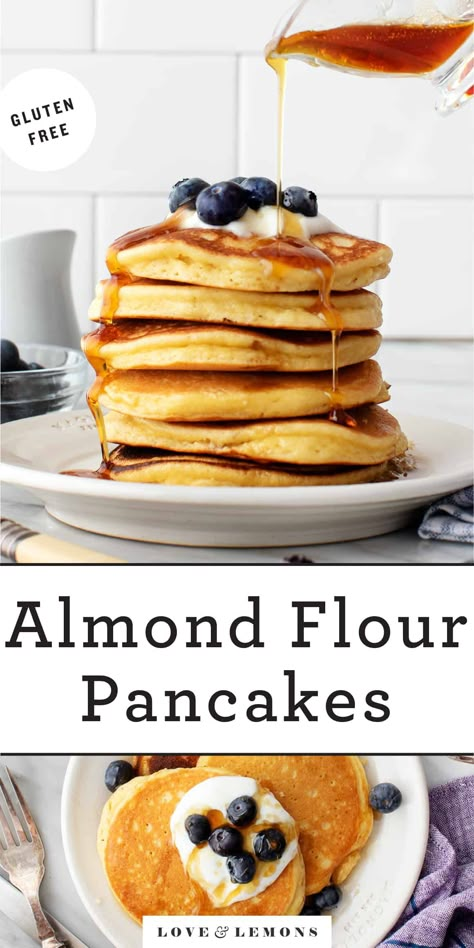 Keto Almond Flour Pancakes, Almond Flour Pancakes Easy, Keto Pancakes Almond Flour, E2m Meals, Almond Pancakes, Almond Flour Pancakes, No Flour Pancakes, Flour Pancakes, Cookies Gluten Free