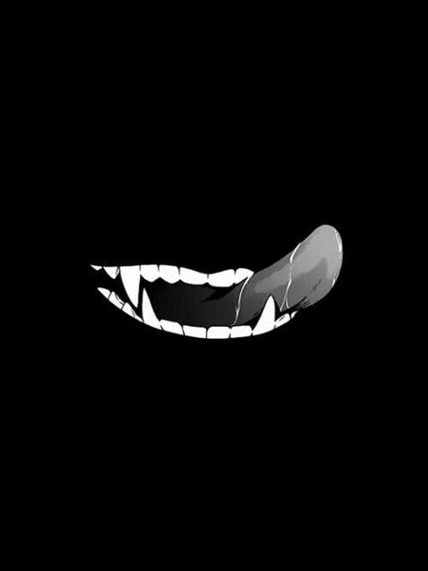 Anime Mouths, Anime Lips, Mouth Drawing, Anime Head, Sharp Teeth, Dark Wallpaper Iphone, Scary Art, Bendy And The Ink Machine, Creepy Art