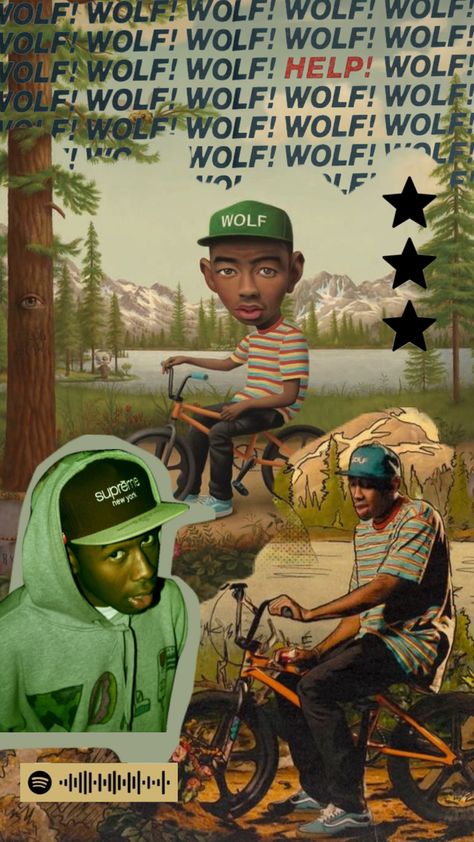 Wolf Tyler The Creator, Wolf Tyler, Tyler The Creator Wallpaper, Odd Future, Wolf Wallpaper, Music Wallpaper, Tyler The Creator, Music Print, Music Poster