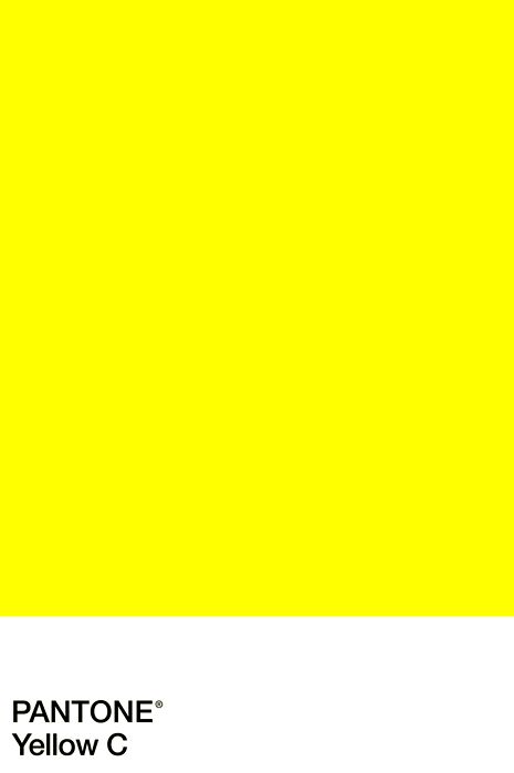 Pantone Yellow C Pantone Yellow Shades, Colour Pantone, Spring Texture, Yellow Pantone, Pantone Palette, Pantone Colour Palettes, Yellow Paper, Yellow Colour, Sunshine Yellow