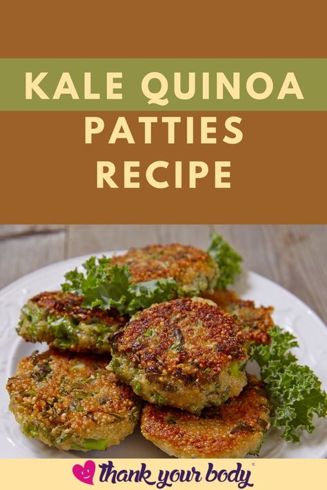 Do you want to know the recipe for kale quinoa patties? Ready for a delicious recipe that’s full of protein, fiber, and vitamins? These Kale Quinoa Patties are delicious as a snack or as a main course. They’re wonderful piping hot, right out of the skillet or eaten cold for lunch. Check this pin! #kalerecipe #quinoarecipe #kalequinoa Recipe Kale, Quinoa Patties, Kale And Quinoa, Kale Quinoa, Quinoa Kale, Holistic Recipes, Food Chart, Homemade Makeup, Healthy Inspiration