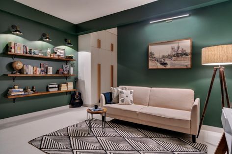 8 essential tips for designing a modern living room Celebrity Apartments, Bangalore Apartment, Modern Mediterranean Home, Minimal Furniture, Sleek Furniture, Living Modern, Green Walls, Design Apartment, Mediterranean Home