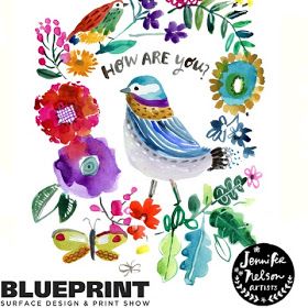 print & pattern: BLUEPRINT - jennifer nelson artists Sketchbook Inspiration, Design Wallpaper, Print Collage, Collage Paper, Nature Prints, Wren, Greetings Cards, Pattern Books, Surface Pattern Design