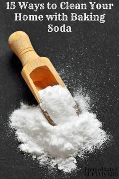 15 Ways to Clean Your Home with Baking Soda - Natural and frugal ways to clean your home using baking soda. Natural Odor Remover, Baking Soda Benefits, Baking Powder Uses, Baking Soda Cleaning, Baking Soda Beauty Uses, Deep Cleaning Tips, Baking Soda Uses, Baking Soda Shampoo, Odor Remover