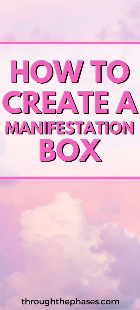 How to Create a Manifestation Box to Manifest Your Dream Life.   DIY Manifestation Box Ideas and Inspiration | Creating a manifestation box is one of my favourite manifesting techniques and rituals. Use this tip to manifest anything you want using the Law of Attraction!  #lawofattraction #LOA #manifesting Lost My Job, Law Of Attraction Tips, Abundant Life, Activities To Do, How To Manifest, Change My Life, Me Time, Positive Thoughts, Higher Power