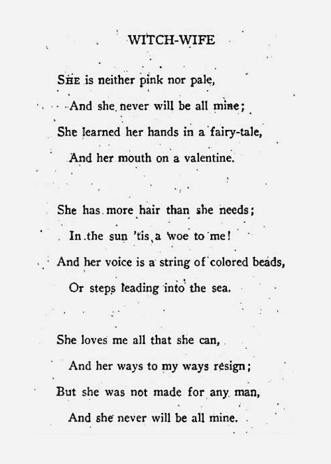 nevver: Witch-wife Witchy Captions, Witch Wife, Edna St Vincent Millay, Photo Caption, St Vincent, It Goes On, Poems Quotes, Witchy Things, Witchy Stuff