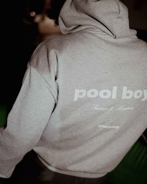 Get yourself comfy in our new Pool Boy Hoodie. Now available in our online shop!! Backprint Hoodie, 8 Pool, Boy Hoodie, Pool Boy, Summer Campaign, Hoodie Men, Men Model, Logo Print, Hoodies Men