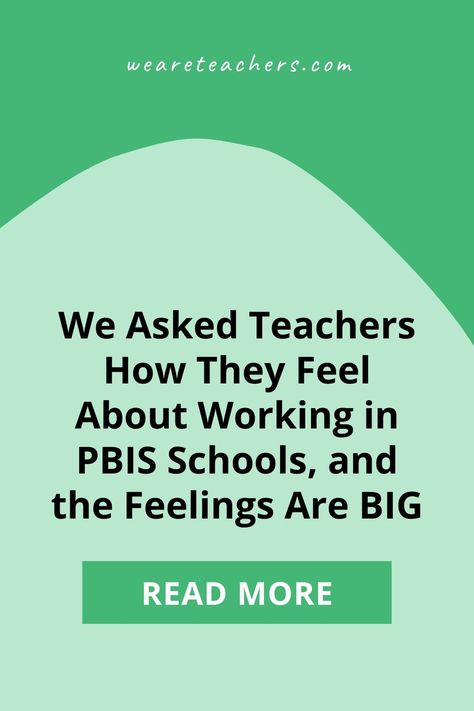 More and more PBIS schools are popping up this year. But how do teachers feel about it? We asked—and they didn't hold back! Health Education Activities, Positive Behavior Intervention, Teacher Career, Effective Classroom Management, Professional Development For Teachers, Classroom Management Ideas, School Culture, Behavior Interventions, We Are Teachers