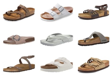 10 Best Birkenstock Sandals (Plus Similar Styles That Are Just As Cute!) Birkenstock Styles, Birkenstock Style, Birkenstock Sandals Arizona, Cute Wedges, Comfy Sandals, Casual Outfit Inspiration, Chic Shoes, Birkenstock Florida, Birkenstock Sandals