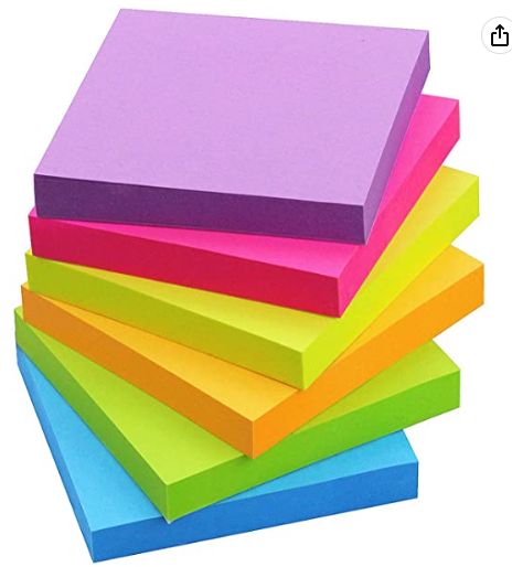 Need to repair and edit a big, messy, disorganized manuscript? Try using sticky notes. - without bullshit Stick Notes, Sticky Pads, Writing Pad, Craft Stickers, Memo Pad, Post It Notes, Office Products, Strong Adhesive, Post It