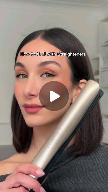 Hairhouse Australia on Instagram: "Always wanted to learn how to curl your hair with a straightener? Take notes from @melisekrem as she shows us her tips and tricks to perfect curls using the @ghdhair Platinum+ Hair Straightener in Champagne Gold 🥂🍾 Shop via link in bio! 

Don't forget, when you purchase any ghd Styling Tool you'll also have the chance to win over $7K worth of prizes 👀

T&Cs apply. Competition ends on February 29." Hair With A Straightener, Curl Your Hair, Platinum Hair, Take Notes, Perfect Curls, Champagne Gold, Show Us, Styling Tools, Hair Straightener