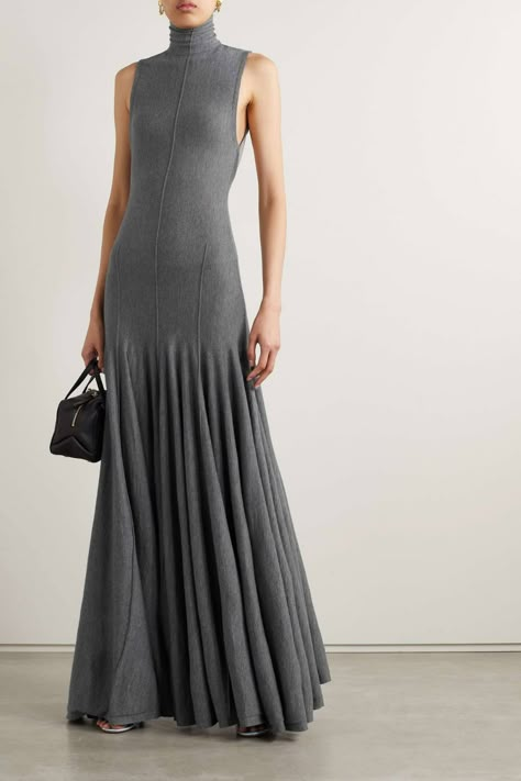 The 29 Best Luxury Buys for Fall 2023, Period | Who What Wear Wool Maxi Dress, Minimalist Dress, Women Turtleneck, Turtleneck Sleeveless, Backless Dresses, Grey Maxi Dress, Minimalist Dresses, Pleated Maxi Skirt, Maxi Knit Dress