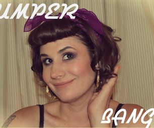 Bumper Bangs! Bumpit Hair, Pin Up Hairstyles, Bumper Bangs, Betty Bangs, Easy Vintage Hairstyles, Retro Updo, Vintage Hairstyles Tutorial, Cool Short Hairstyles, Vintage Ideas