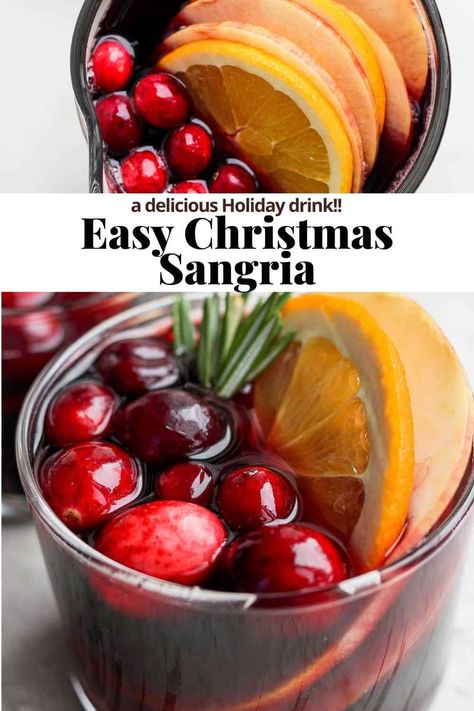 Jingle Jangle Recipe, Red Christmas Sangria, Christmas Sangria Recipes For A Crowd, Christmas Sangria Recipes Easy, Christmas Sangria Red, Sangria Recipes Red, Holiday Sangria Recipes, Christmas Sangria Recipes, Christmas Beverages