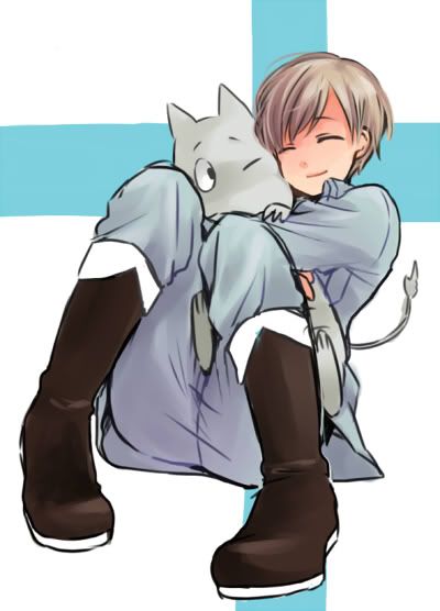 Finland and Moomin. So cute!!! Phe Trục, Hetalia Anime, Hetalia Characters, Hetalia Fanart, Axis Powers, Cartoon Shows, Hetalia, Cool Artwork, Finland