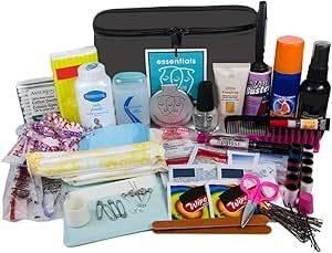 wedding emergency kit - for 1-4 women by With You in Mind Wedding Reception Bathroom, Reception Bathroom, Mini Emergency Kit, Bridal Emergency Kits, Wedding Day Emergency Kit, Honeymoon Packing List, Honeymoon Essentials, Honeymoon Packing, Wedding Emergency Kit