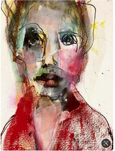 Sketches Abstract, Expressionist Portraits, Abstract Portraits, Abstract Portrait Painting, Soyut Sanat Tabloları, Expressionist Art, Jigsaws, Portrait Sketches, Abstract Faces