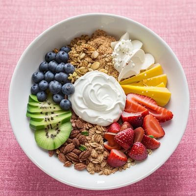 Yoghurt Ideas, Poke Bar, Granola Aesthetic, Yogurt Granola, Healthy Bowls, Healthy Sandwiches, Lunch Snacks, Granola, Healthy Breakfast