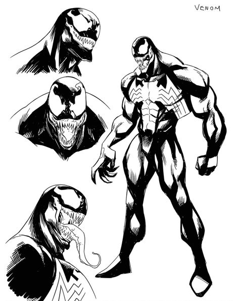 ArtStation - Venom: Lethal Protector - Venom Venom Lethal Protector, Venom Character, Lethal Protector, Character Comic, Symbiotes Marvel, Venom Art, Venom Comics, Marvel Cartoons, X Men Evolution