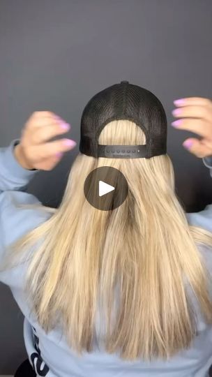 7.9K views · 612 reactions | I wear hats quite often in the summer and this is one of my fav ways to wear my hair with a hat. It’s quick, full, fun and off the neck 👌🏻. 
Are you a hat wearer? 
-
Follow along if you like easy hair tutorials for you and your daughters 👧🏼 (I also share easy make up tutorials). 

-
-
-
-
Hat hair | Hair Tutorials | Hair in your 30’s 
#hairstyles #funhair #hathairstyles #hathair #easyhairstyles #easyhairideas #hairtutorial #hairideas #hairvideos | Kim Vandermooren | Denis Podberezny · Great Opportunity Easy Hat Hairstyles For Long Hair, Hair Ideas When Wearing A Hat, Hair In A Hat How To Wear Your, Hairstyles In A Hat, Bangs With A Hat, Hat Hairstyles Medium Hair, Women Hat Hairstyles, Boat Hair Hairstyles With Hat, Ball Hat Hairstyles