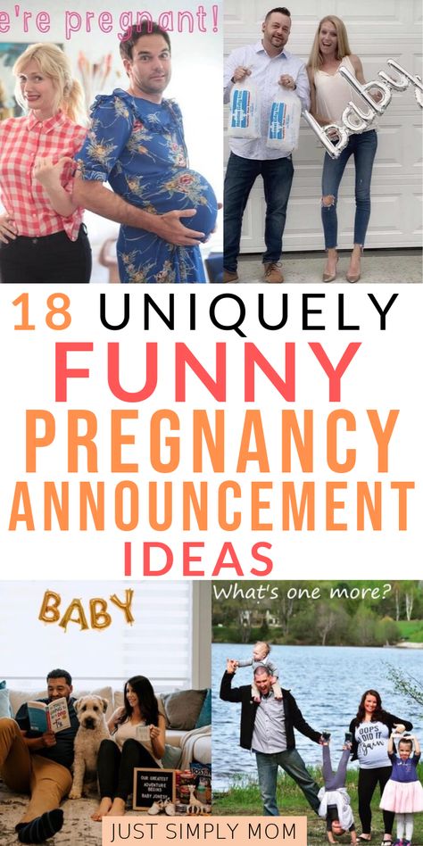 18 Funny & Unique Pregnancy Announcements - Just Simply Mom Ways To Tell People Your Pregnant, Unique Baby Announcement Photoshoot, How To Tell People Your Pregnant, Baby Announcing Ideas Photoshoot, Ways To Tell Your Parents Your Expecting, Last One Pregnancy Announcement, Cute Ways To Tell Family About Pregnancy, Funny Pregnancy Pictures, Unique Ways To Announce Pregnancy