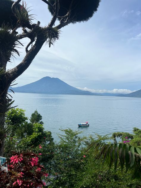 Guatemala Scenery, Guatemalan Aesthetic, Lake Atitlan, Study Abroad, Countries Of The World, Guatemala, Names Of Jesus, South America, North America