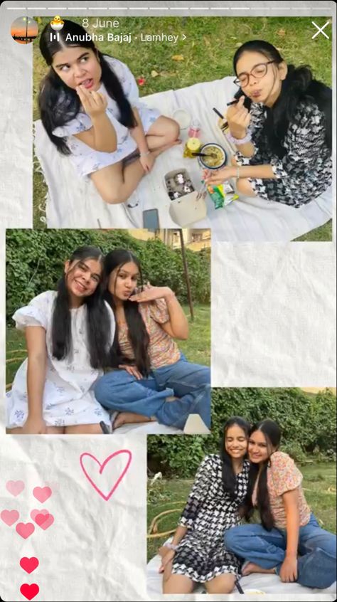 Aesthetic picnic pictures with besties for insta story Picnic Aesthetic With Friends, Aesthetic Picnic Pictures Friends, Picnic Ig Story, Besties Insta Story Ideas, Aesthetic Picnic Pictures, Picnic With Bestie, Picnic Pictures, Instagram Layouts, Picnic With Friends