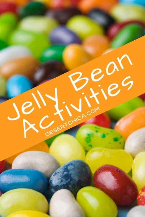 Jelly Bean Science Experiment, Jelly Bean Game, Easter Stem, Jelly Babies, Writing Prompts For Kids, Cool Science Experiments, Kids Journal, Easter Projects, Quick Desserts