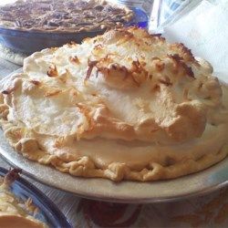 Coconut Marshmallow Cream Meringue Pie - Allrecipes.com Best Coconut Cream Pie, Coconut Cream Pie Recipes, Meringue Pie Recipes, Coconut Pie, Marshmallow Cream, Cream Pie Recipes, Coconut Cream Pie, Meringue Pie, Pie Dessert