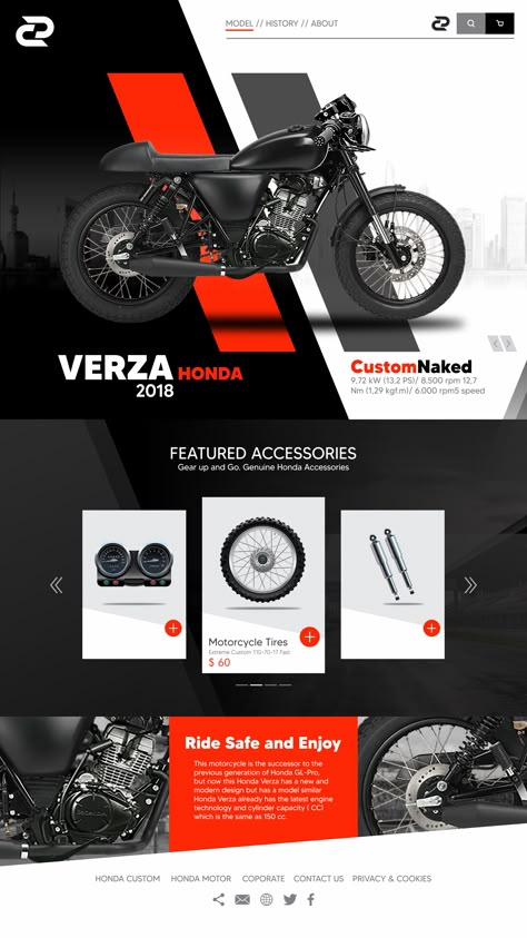 Motorcycle Flyer Design, Graphic Design Motorcycle, Motorcycle Website Design, Mechanic Website Design, Motorcycle Graphic Design, Cowboy Motorcycle, Modern Website Design, Banner Web, American Frontier