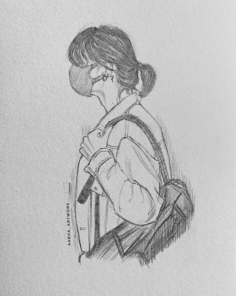 #jungkookfanart #btsfanart Sketch Easy Simple, Jungkook Drawing Easy, Jungkook Drawing Sketch, Jungkook Drawing, Draw Bts, Aesthetic Jungkook, Landscape Pencil Drawings, Sketches Pencil, Bts Art