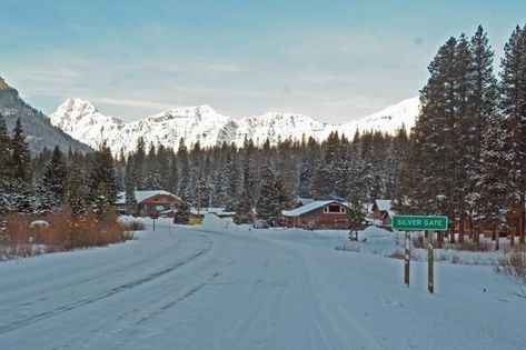 The 150 residents of Cooke City actually welcome plenty of winter tourists who enjoy the snow. Heavy Snowfall, Big Sky Country, Big Sky, Livingston, What Is Life About, Travel Bucket List, The Snow, Montana, Real Life