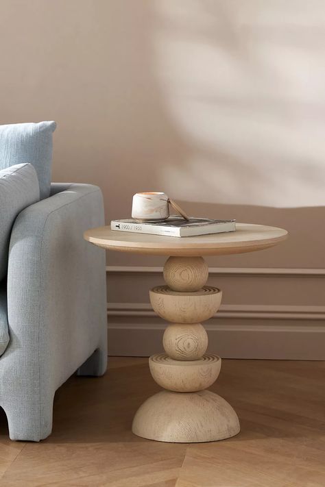 Aesthetic Advice, Reclaimed Wood Side Table, Unique End Tables, Drum Side Table, Pedestal Side Table, Marble End Tables, Oak Side Table, Oval Coffee Tables, Inspire Me Home Decor