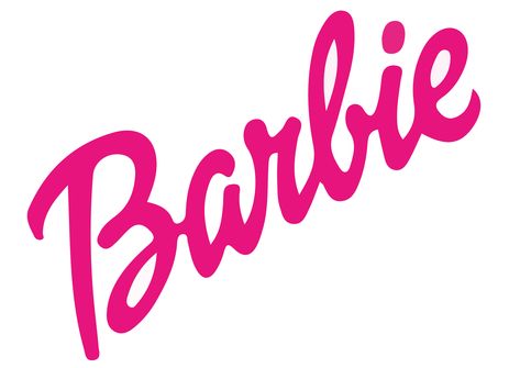 Barbie Logo Printable Free, Barbie Name Label, Barbie Lettering Alphabet, Barbie Cricut Font, Barbie Font Free Download, Barbie Png, Barbie Logo, Paris Inspired, Spiderman Cake